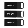 USB-Stick PNY Elite 128 GB USB Type-C 3.2 Gen 1 (3.1 Gen 1) Schwarz