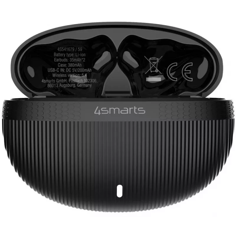 Headset 4smarts SkyBuds Pro ANC True Wireless Stereo Bluetooth Schwarz