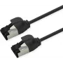 ROLINE U/FTP Patchkabel Cat.8.1 LSOH schlank schwarz 1,5m (21.15.3264)