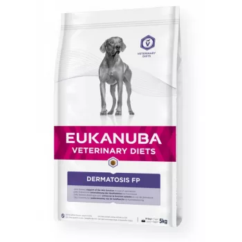 Trockenfutter für Hunde EUKANUBA Dermatosis FP Adult Fish & Potato 5 kg – getreidefrei, 22 % Protein, 15 % Fett