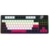 LORGAR KBP70TKLW, Kabellose TKL Mechanische Gaming-Tastatur Pro, Schwarz/Rot, EN-Layout