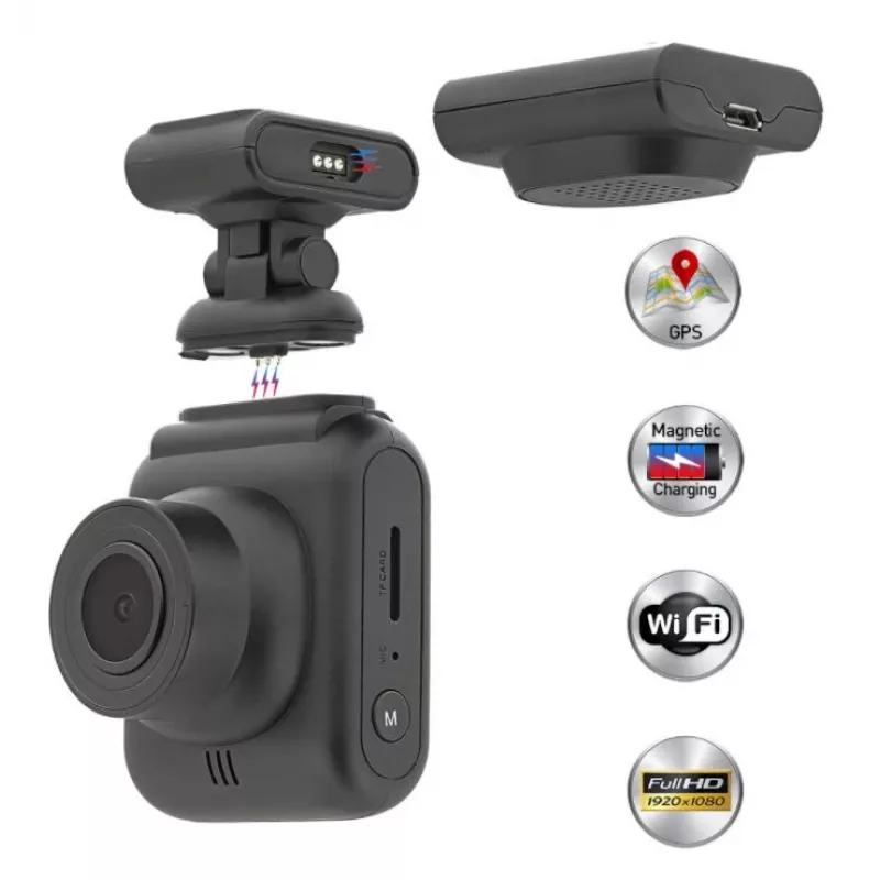 Dash Cam Tellur Dash Patrol DC2 FullHD 1080P GPS Schwarz