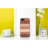 Handyhülle man and wood für iPhone 7/8 — sabbia schwarz