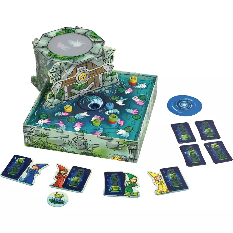 Drei Magier: Der geheimnisvolle Brunnen, Brettspiel