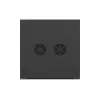 19-Zoll-Wandgehäuse 9HE 600x600 schwarz