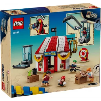 LEGO Bricks Spielset Buggy der Clown Zirkuszelt 75637 — 573 Teile, 4 Minifiguren, Alter 8+