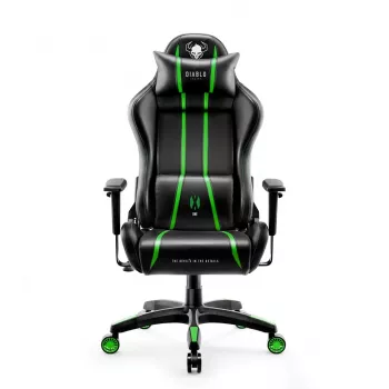 Diablo X-One 2.0 Normal Size Gaming chair Schwarz, Grün