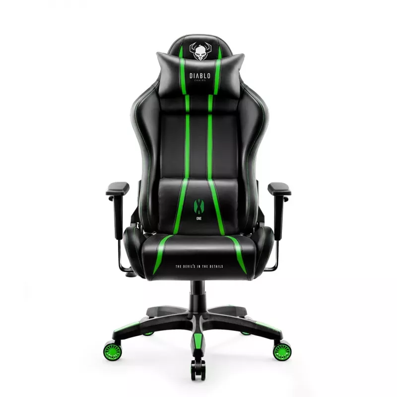 Diablo X-One 2.0 Normal Size Gaming chair Schwarz, Grün