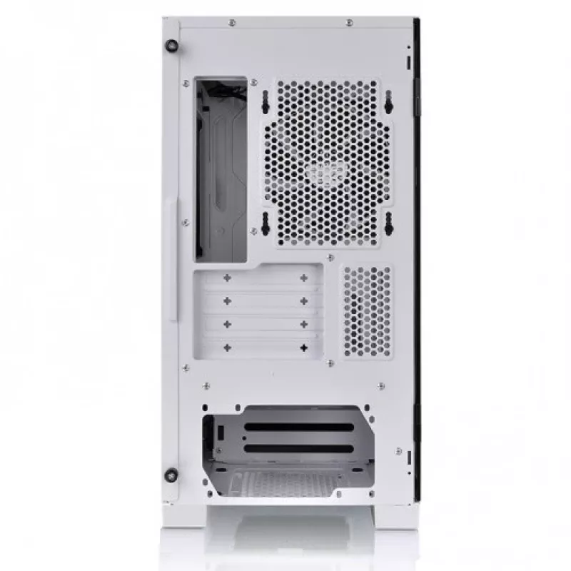 PC-Gehäuse Thermaltake S100 Tempered Glass Snow Edition Micro Tower Weiß