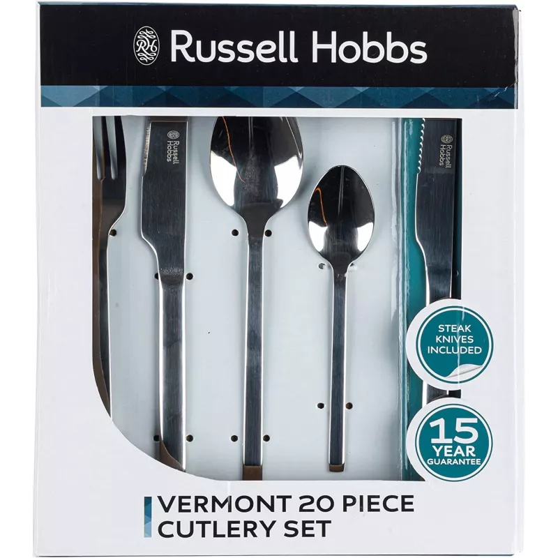 Besteckset Russell Hobbs RH00855EU — 20-teiliges Edelstahl-Service