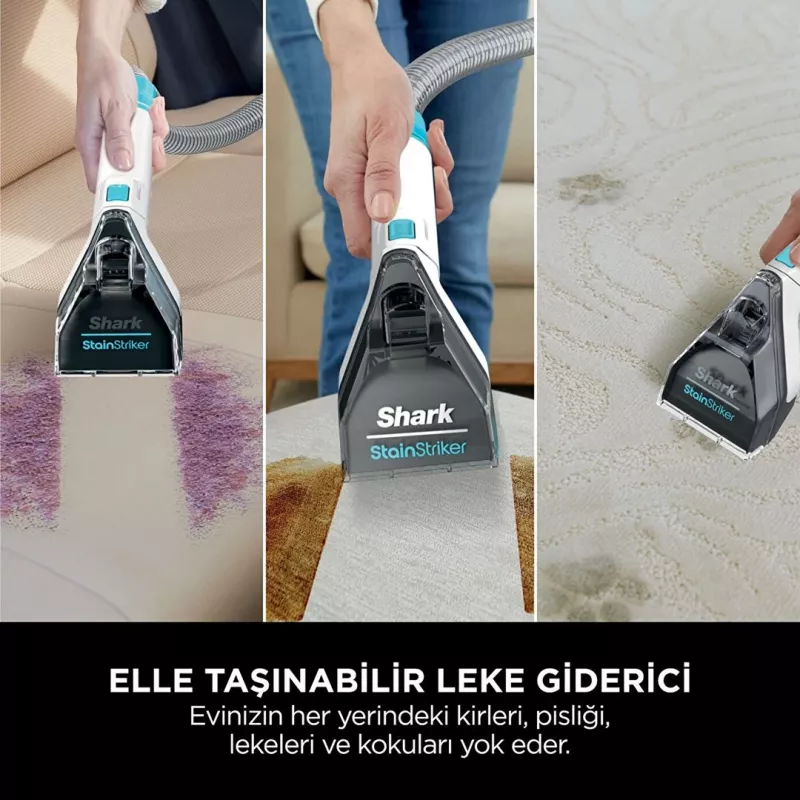 Sharkclean PX200EUT Teppichreinigungsgerät Handheld Tief-/Zwischenreinigung Weiß