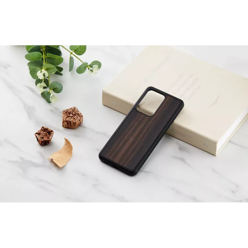 Handyhülle man and wood Galaxy S20 Ultra Ebenholz Schwarz — schützende Smartphone-Hülle