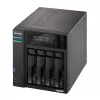 Asustor LOCKERSTOR 4 Gen2 (AS6704T) NAS Desktop Intel® Celeron® N N5105 4 GB DDR4 0 TB ADM Schwarz