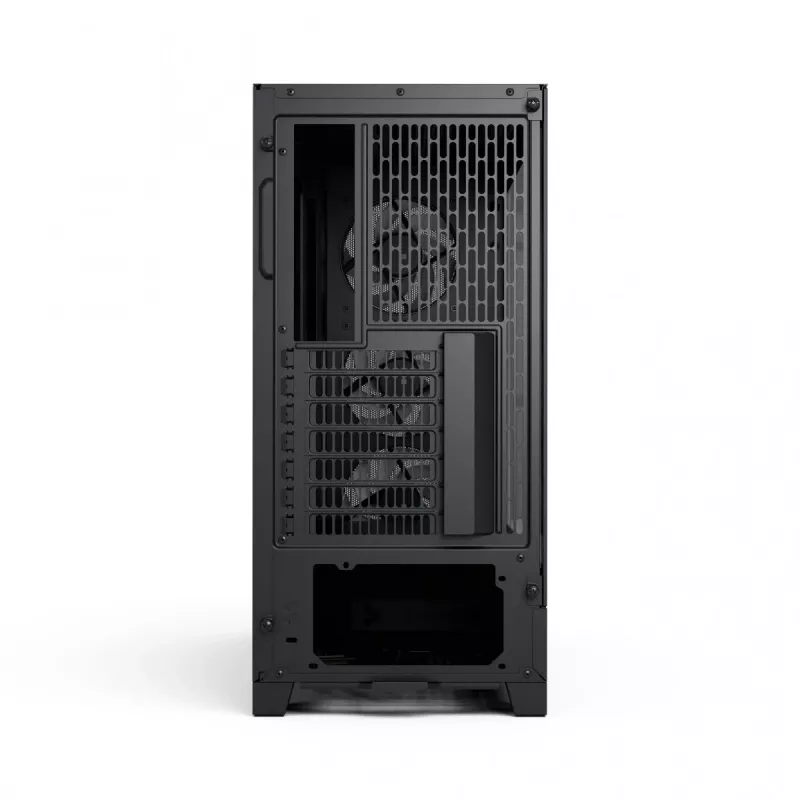 Fractal Design Pop 2 Air Schwarz Solid Midi-Tower-PC-Gehäuse — ATX-Unterstützung, 3x 120 mm Frontlüfter, 2,5/3,5-Zoll-Laufwerksschächte, 215×481×462 mm