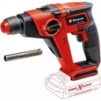 Einhell TE-HD 18/12 Li - Solo. Spannzange Typ: SDS Plus, Produktfarbe: Schwarz, Rot. Bohrdurchmesser in Beton (max.): 1,2 cm, Leerlaufgeschwindigkeit 