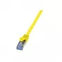 Netzwerkkabel LogiLink 1,5 m Cat.6A RJ-45 S/FTP Gelb