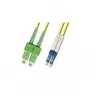 Microconnect FIB841010 InfiniBand/Glasfaserkabel 10 m SC LC Gelb