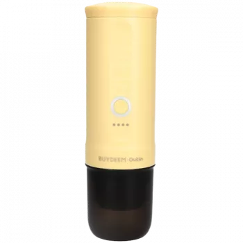 BUYDEEM Nano Espressomaschine, Modell OTEM-01, Farbe Mellow Yellow