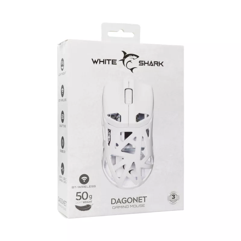 Maus White Shark GM-5019 Dagonet Wireless