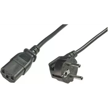 Netzkabel LOGON TC005NC C13 auf CEE7/5, 0,5 m, abnehmbare Netzzuleitung