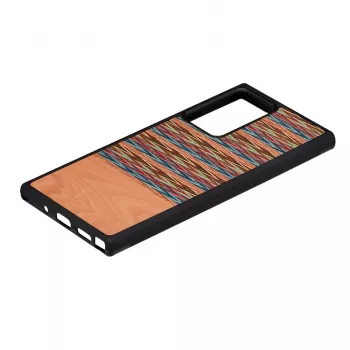 Smartphone-Hülle man and wood Galaxy Note 20 Ultra braun kariert schwarz