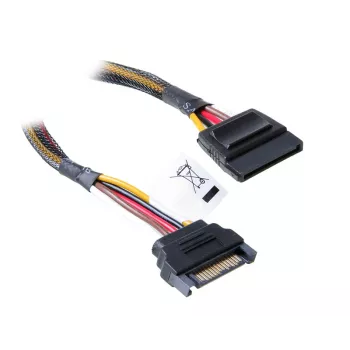 SATA-Stromverlängerungskabel Akasa AK-CBPW04-30 0,3 m