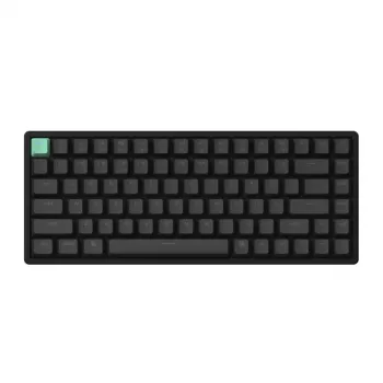 Mechanische kabellose Tastatur Keychron K2 – kompakt mit 84 Tasten, Schwarz, Bluetooth und USB-C, RGB-Hintergrundbeleuchtung