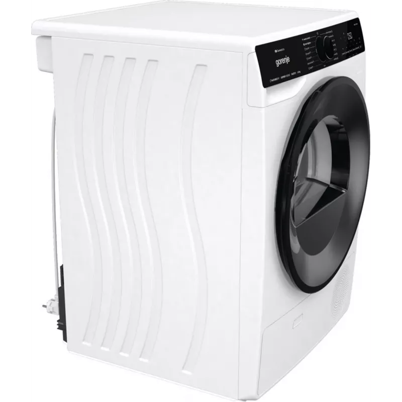 Gorenje DPNA92WIFI Wäschetrockner Freistehend Frontlader 9 kg A++ Schwarz, Weiß