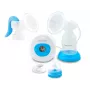 Milchpumpe ESPERANZA ECM003B Elektronisch 150 ml, integrierte Anzeige, blau/weiß, 100–240 V AC