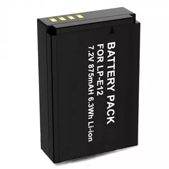 Wiederaufladbarer Kameraakku extra digital LP-E12 7,2V 875mAh