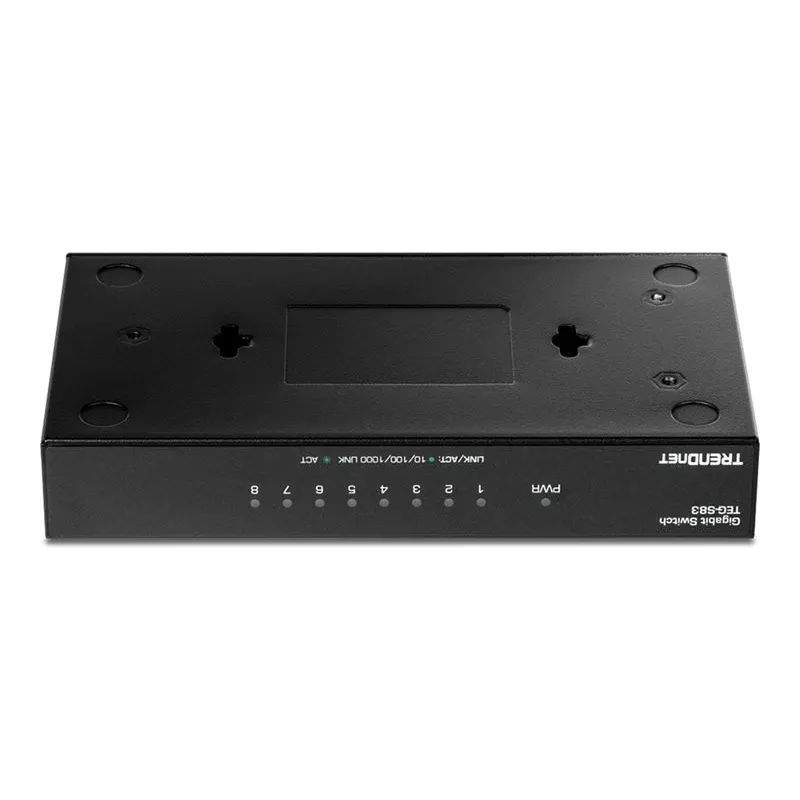 TRENDNET 8-Port Gigabit Switch mit Metallgehäuse