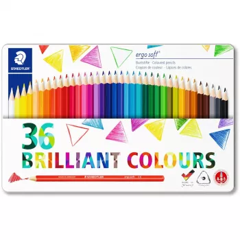 Buntstifte Staedtler Ergosoft 157 Mehrfarbig 36 Stk.