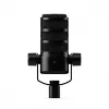 Studiomikrofon RØDE PodMic USB — Kardioid XLR/USB, 24-Bit/48 kHz, USB-C, Kopfhörerausgang, Drehregler-Lautstärke, schwarz