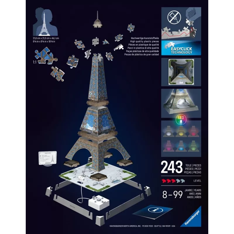 Puzzle 3D Eiffelturm