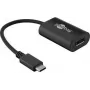 Goobay 38530 Kabel-Schnittstellen-Adapter USB-C DisplayPort Schwarz (38530)