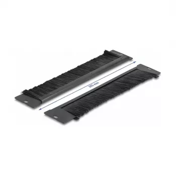 Bürstenleiste DeLOCK 66293 universal 350 x 55 mm schwarz