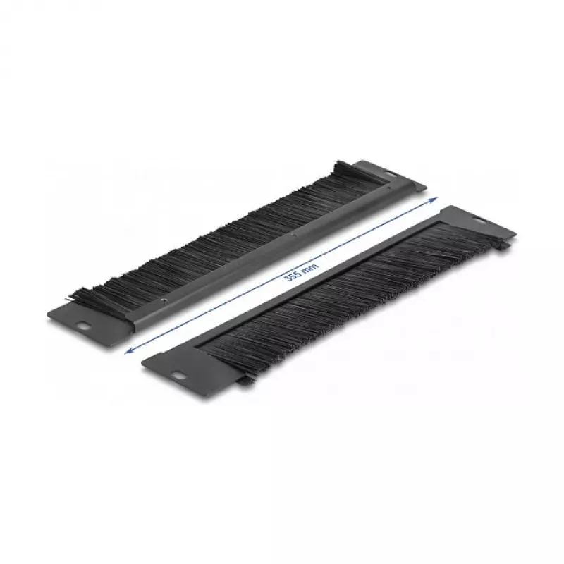 Bürstenleiste DeLOCK 66293 universal 350 x 55 mm schwarz