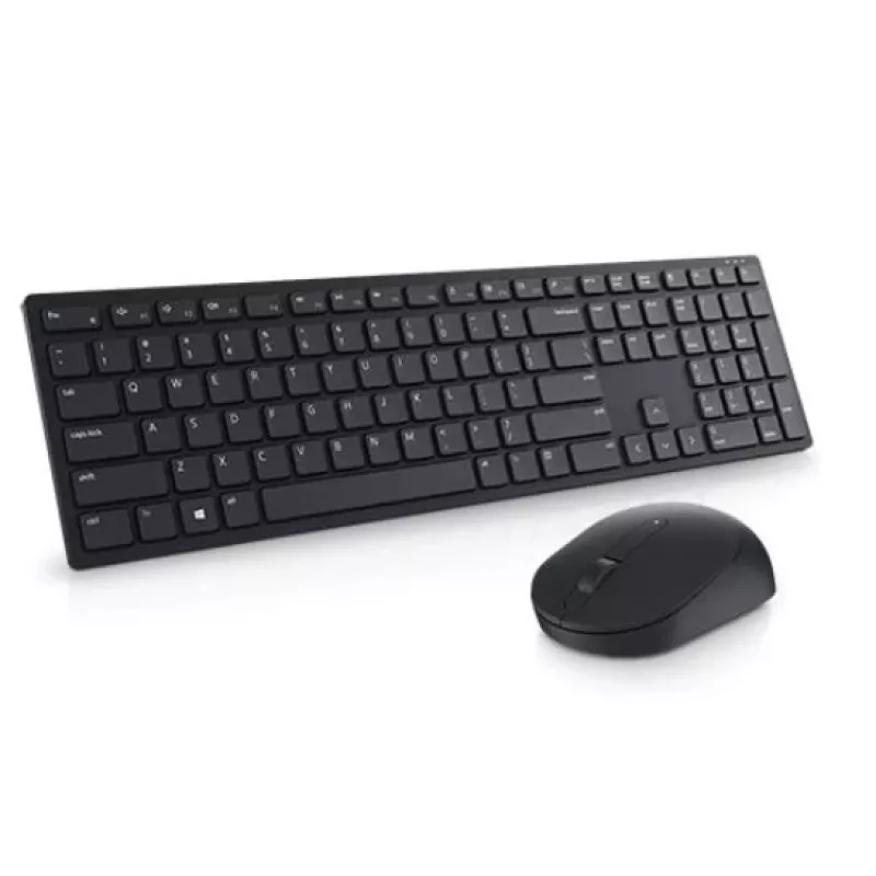 Kabelloses Tastatur-Maus-Set Dell KM5221W Schwarz mit Batterien im Lieferumfang