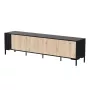 Cama MERCI RTV-Schrank 200 x 40 x 54 cm schwarz/Eiche artisan