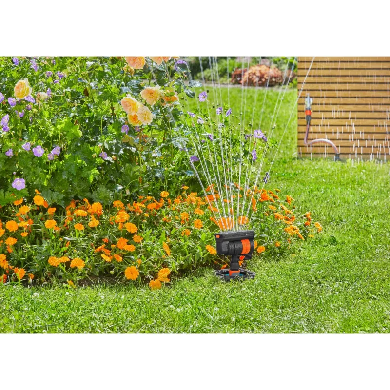 Rasenregner kreisförmig Gardena 8272-20 Kunststoff Schwarz