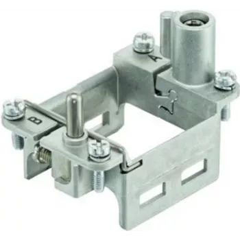 Montagerahmen Harting 09140060361 — 1 Stück, Metall-Montagerahmen für Rechtecksteckverbinder