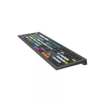 Logickeyboard Avid Media Composer Astra 2 Tastatur Universal USB QWERTY Deutsch Grau