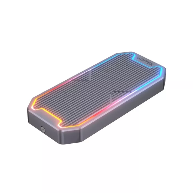 UNITEK SolidForce Spectrum SSD Gehäuse Grau M.2