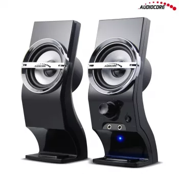 Audiocore AC805 Stereo-Lautsprecher 2.0 PC 6W Schwarz