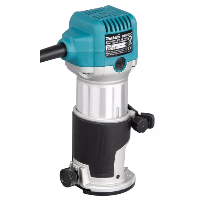 Elektrische Fräs- und Trimm-Maschine 710W Makita RT0702C