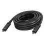 Vision - USB-Kabel - 24-polig USB-C (M) auf 24-polig USB-C (M) - USB 3.2 Gen 1 / DisplayPort 2.1 - 3 A - 10,0 m - Aktives optisches Kabel (AOC), USB Power Delivery (60 W), Unterstützung von 4K 60