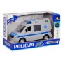 Mechanisches Spielzeug Madej Modell 075007 — Polizei mit Sound, Aufziehmechanik