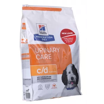 HILL'S PRESCRIPTION DIET Canine Urinary Care c/d Multicare Trockenfutter für Hunde Huhn 1,5 kg