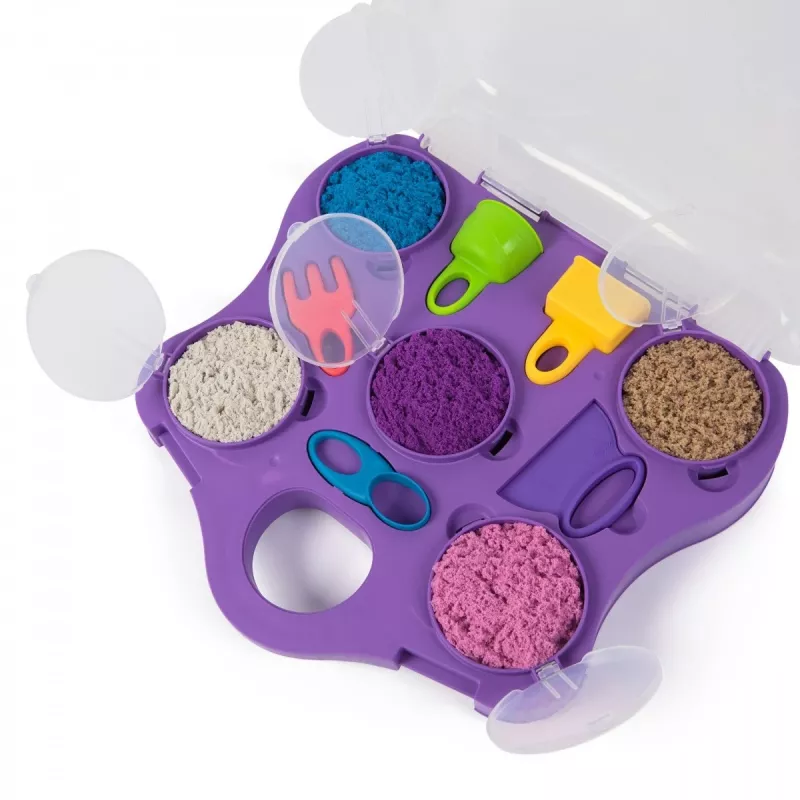 Kinetic Sand Castle Case - Lime Grün