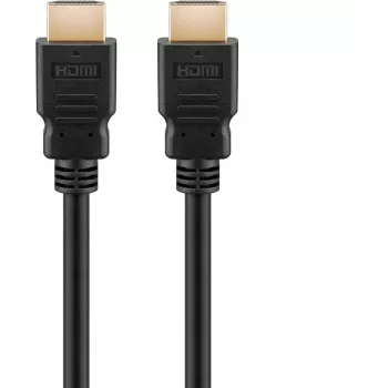 Goobay 61161 - 5 m - HDMI Typ A (Standard) - HDMI Typ A (Standard) - 10,2 Gbit/s - Audio Return Channel (ARC) - Schwarz (61161)